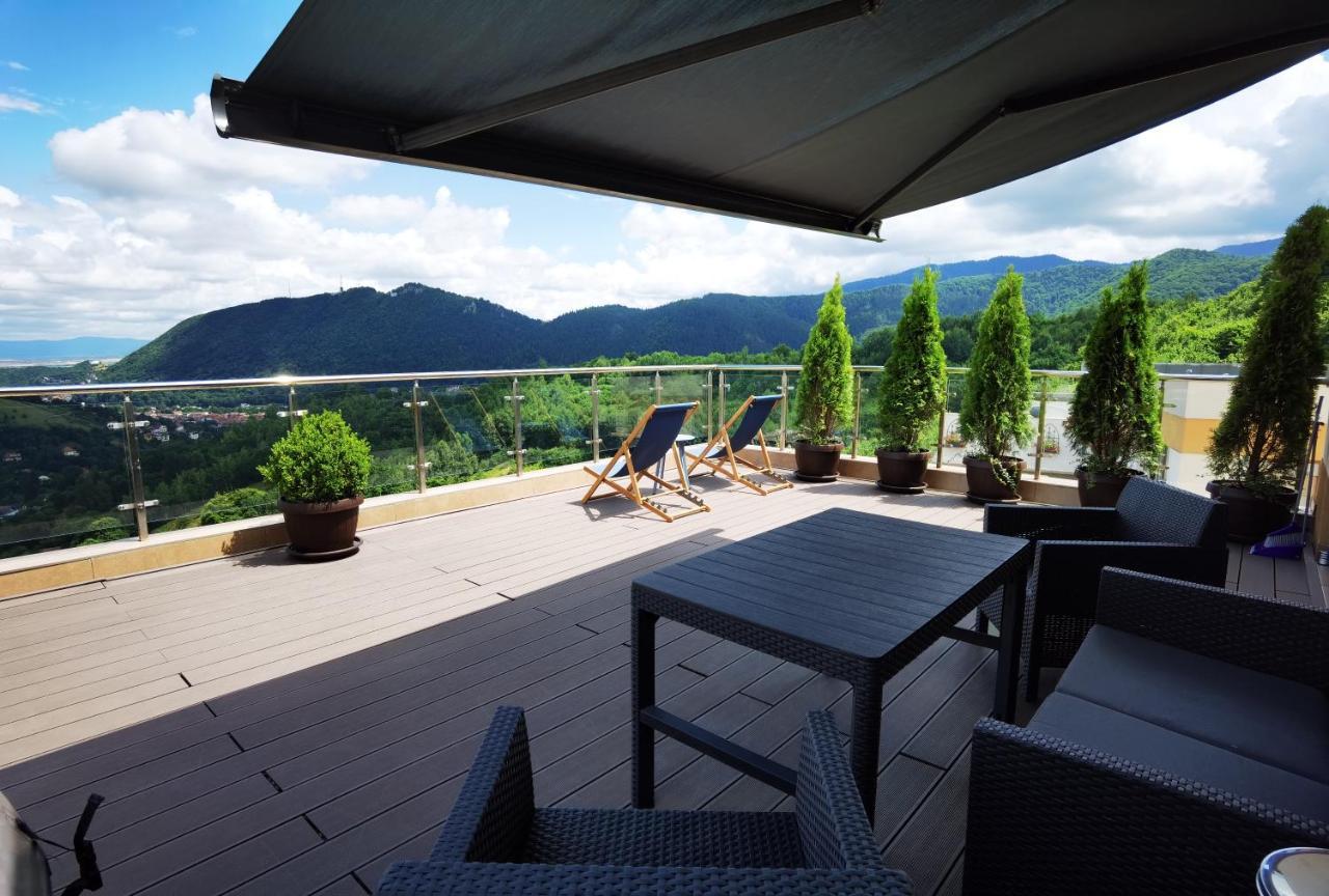 Coroni Seasons Apart With Panoramic View ブラショフ エクステリア 写真